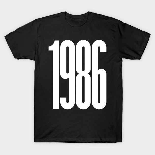 1986 T-Shirt by Designbot